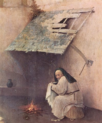 Sankt Peter und Spender von Hieronymus Bosch